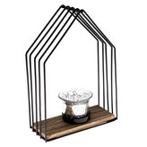 Kovový svícen - domek, 0/10