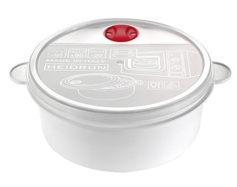 DÓZA DO MIKROVLNNÉ TROUBY S VÍKEM 1,6L, PLAST