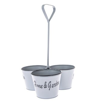 Kovový obal na květináč, 0/30