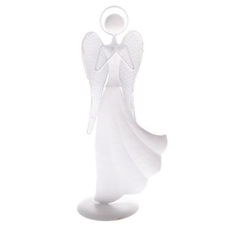 Kovový anděl s LED světlem, 0/6