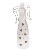 Porcelánový svícen - anděl, 2/12