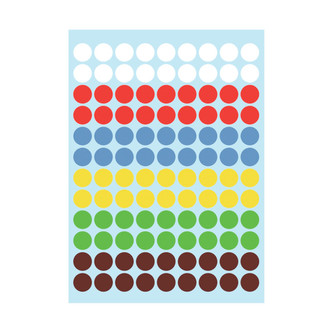 Etikety kancelářské bílé 40 x 55 mm