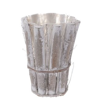 Dřevěný obal na květináč, 0/24