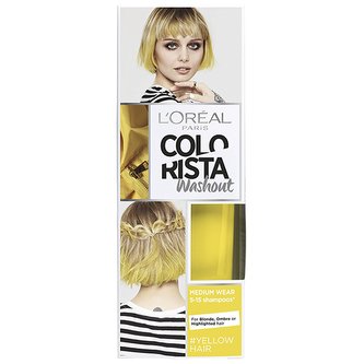 Loreal Colorista WashOut vymývající se barva na vlasy Yellow 80ml