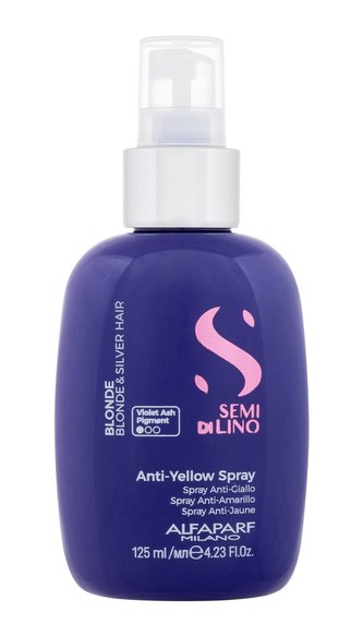 ALFAPARF MILANO Semi Di Lino Bezoplachová péče Anti-Yellow Spray 125 ml pro ženy