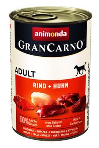 Animonda GRANCARNO konz. ADULT hovězí/kuřecí 400g