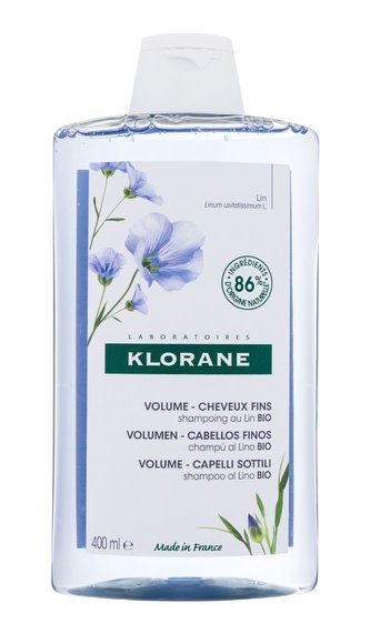 Klorane Organic Flax Šampon Volume 400 ml pro ženy