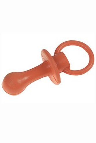 Hračka pes Dudlík guma 12cm