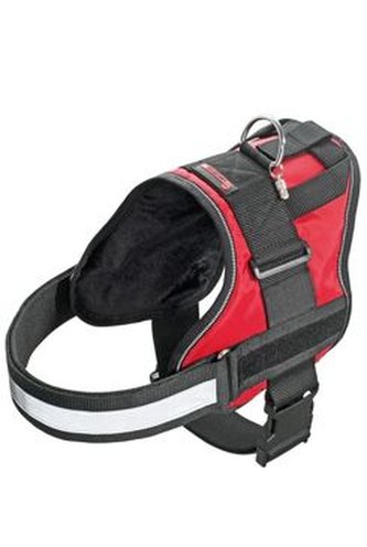 Postroj teflon XTREME  červený reflex XL 80-100/50 KAR