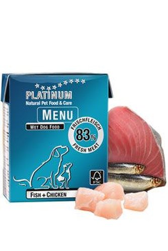 Platinum Menu Fish+Chicken 375g