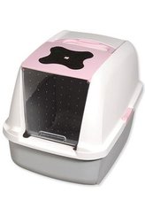WC kočka kryté domek CATIT Design Růžov 56x38x48cm