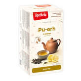 Čaj Apotheke Pu-erh a citron 20sacc