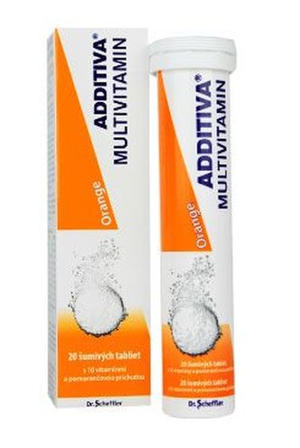 Multivitamin Additiva pomeranč tbl eff 20