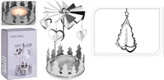 Andělské zvonění stříbrné stromek