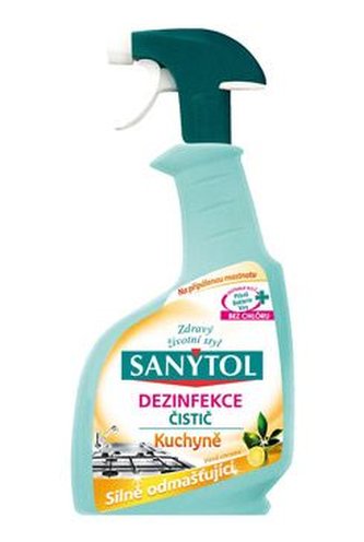 SANYTOL čistič Kuchyně dezinfekce 500ml MR