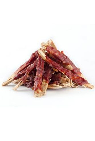 Want Dog poch. Rybí proužky omot. kachním masem 250g