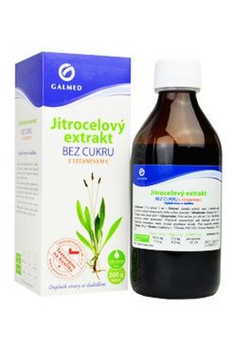 Sirup Jitrocelový 300g s vit. C / bez cukru Galmed