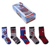 Dětské ponožky Marvel: Spiderman 5 párů (EU 25-30) vícebarevná bavlna polyester elastan