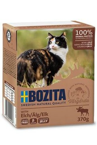 Bozita Cat kousky v želé s losím masem TP 370g