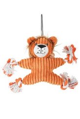 Hračka pes VIRGINIA VELVET plyš oranžová 23cm Zolux