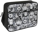 Taška na rameno Marvel: Avengers komiksová koláž (36 x 30 x 12 cm)