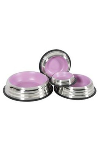 Miska nerez protiskluz pes MERENDA 225ml růžová Zolux