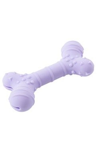 Hračka pes BUSTER Flex Bone, fialová 16cm