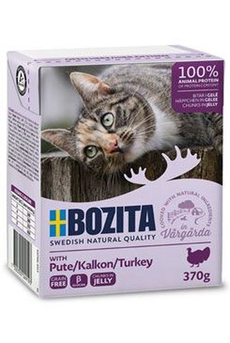 Bozita Cat kousky v želé s krůtím masem TP 370g