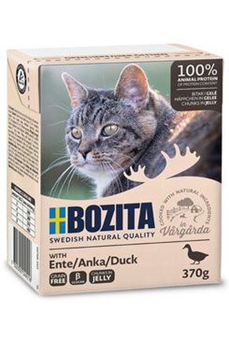 Bozita Cat kousky v želé s kachním masem TP 370g