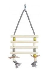 Žebřík pro ptáky provazový dřevěné příčky 31cm Zolux