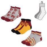 Unisex ponožky Harry Potter: Gryffindor - Nebelvír (EU 36-40) vícebarevná bavlna polyester elastan