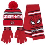 Zimní čepice, rukavice a šála Marvel: Spiderman (univerzální)