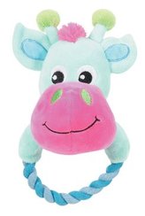 Hračka pes THEO plyš tyrkysová 20cm Zolux