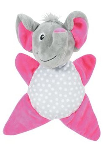 Hračka pes INES plyš šedá 24cm Zolux