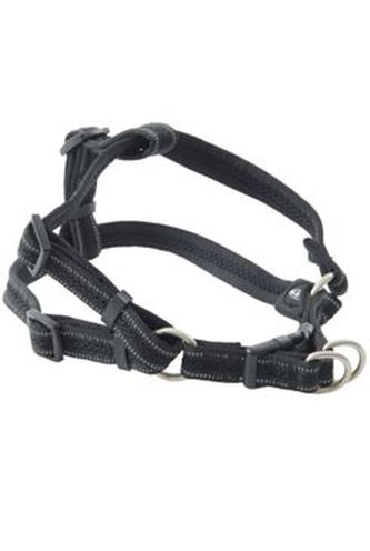 Postroj BUSTER Airmesh reflexní XL, 25mm černý