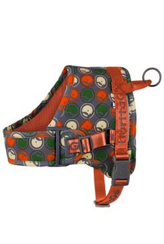 Postroj Hurtta Go 55-65cm šedý/červený