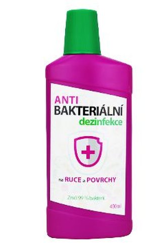 Dezinfekce na ruce a povrchy 400ml