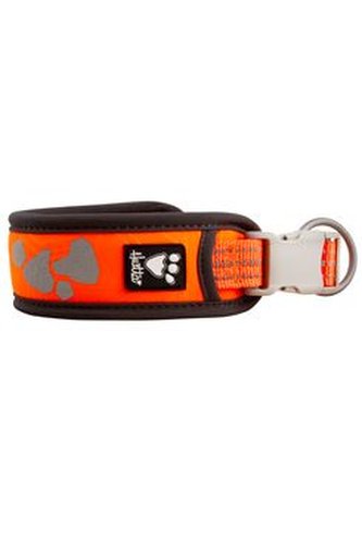 Obojek Hurtta Weekend Warrior neon oranžový 55-65cm