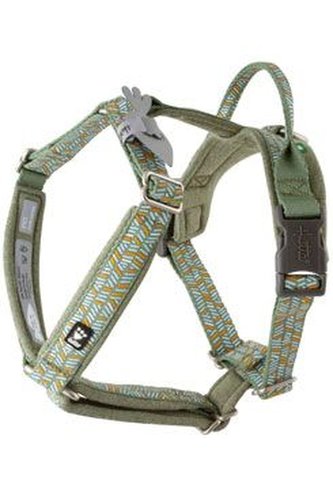 Postroj Y Hurtta Razzle Dazzle zelený 55-65