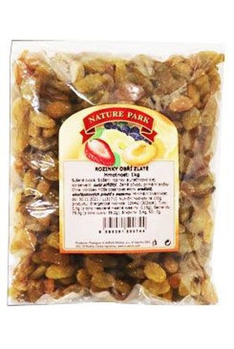 Rozinky velké JUMBO zlaté 1kg
