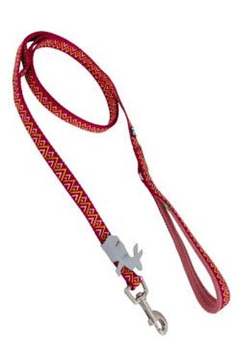 Vodítko Hurtta Razzle Dazzle Stand.červené 180cm/25mm