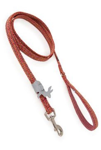 Vodítko Hurtta Razzle Dazzle Grip červené 180cm/25mm