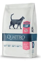 QUATTRO Cat Dry Premium all Breed Steril. Drůbež 1,5kg