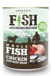 Topstein Fish with Chicken and Beef Meat 800 g
