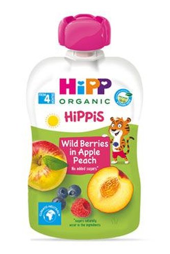 Hipp příkrm OVOCE BIO jablko/broskev/lesní ovoce 100g