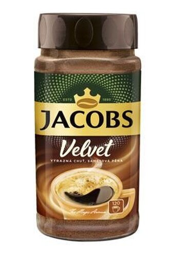 Instantní káva Jacobs - Velvet Crema, 200 g