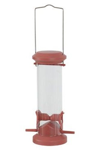 Krmítko pro ptáky SILO 2 bidýlka červená Zolux