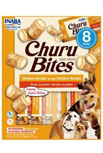 Churu Dog Bites Chicken wraps Chicken 8x12g