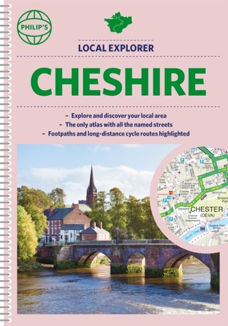Philip's Local Explorer Street Atlas Cheshire