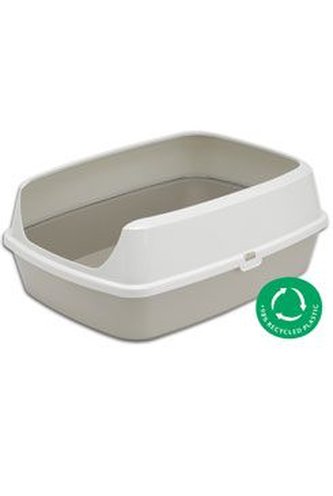 WC kočka MARYLOO 50 cm s vysokým okrajem, šedá WC kočka MARYLOO 50 cm s vysokým okrajem, šedá